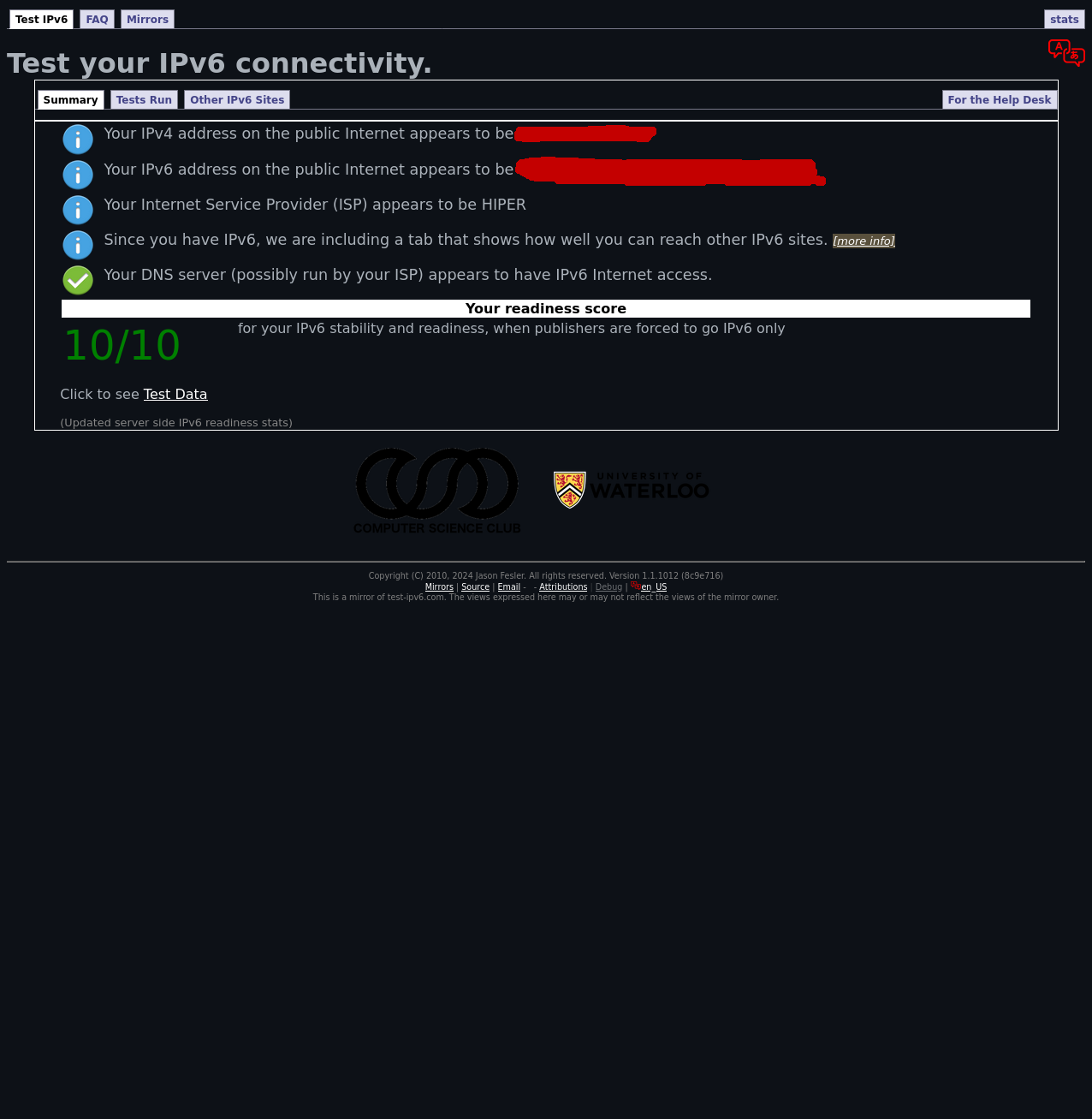 IPv6 Test